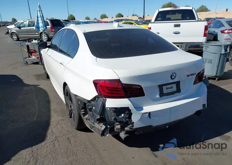 2013 BMW 535I из США, поврежденный, VIN WBAFR7C59DC819333